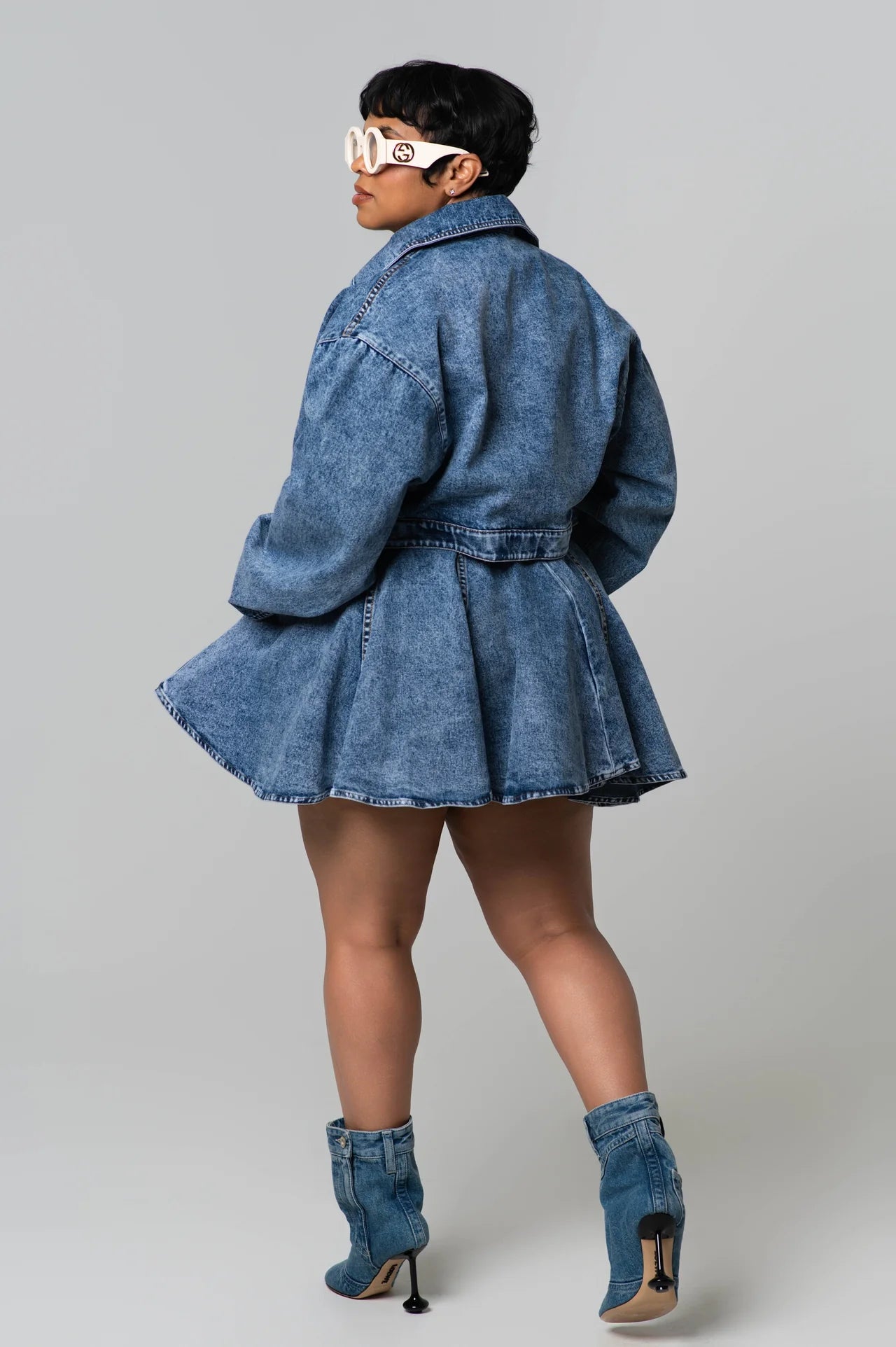 Malone Stone Wash|Denim Set