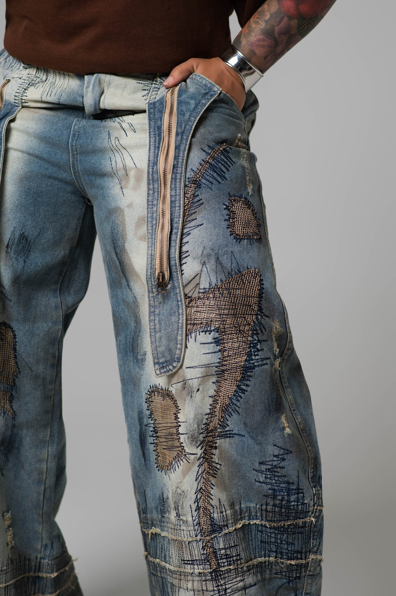 Paris Stitch|Denim Jeans