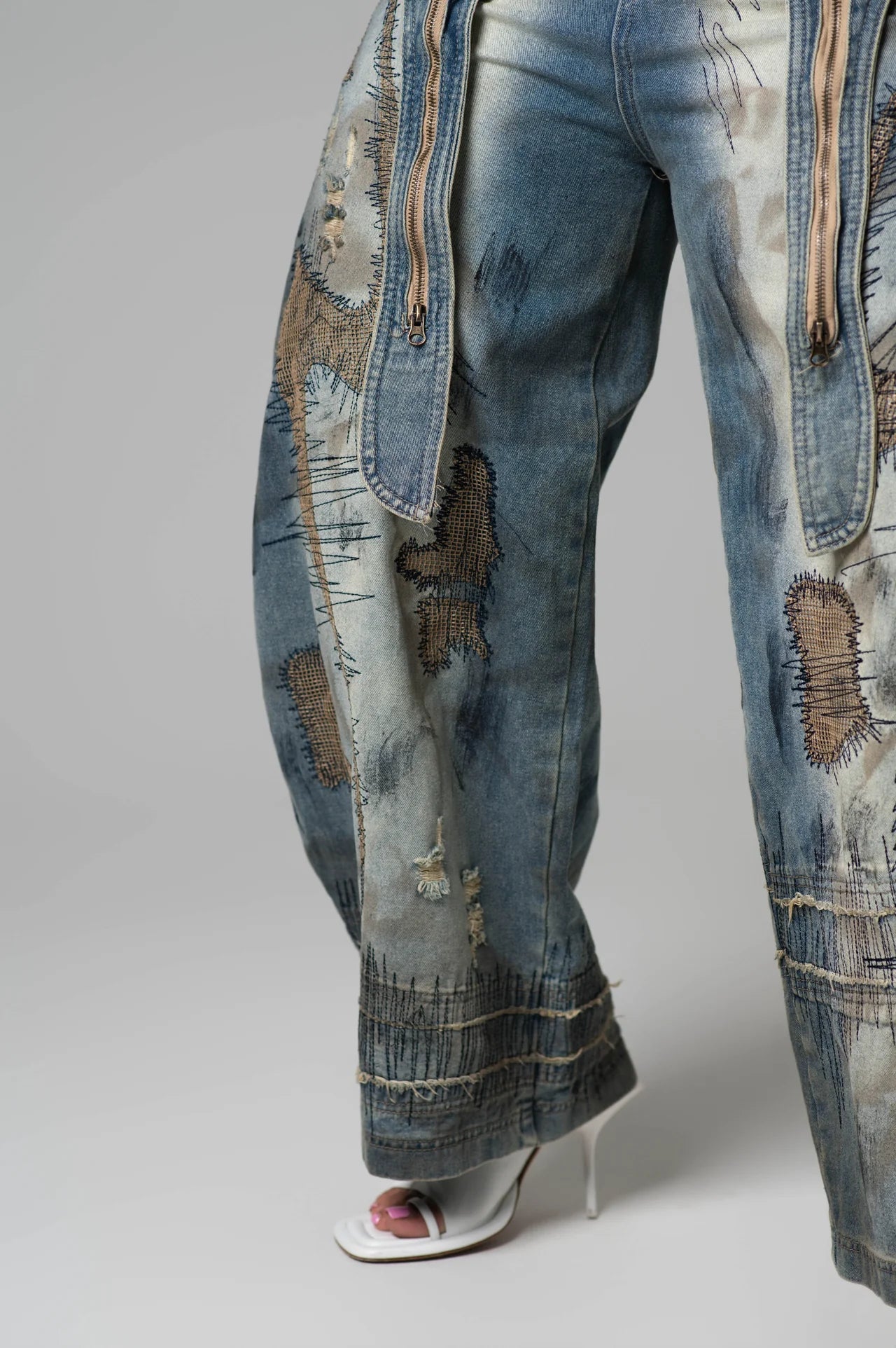 Paris Stitch|Denim Jeans