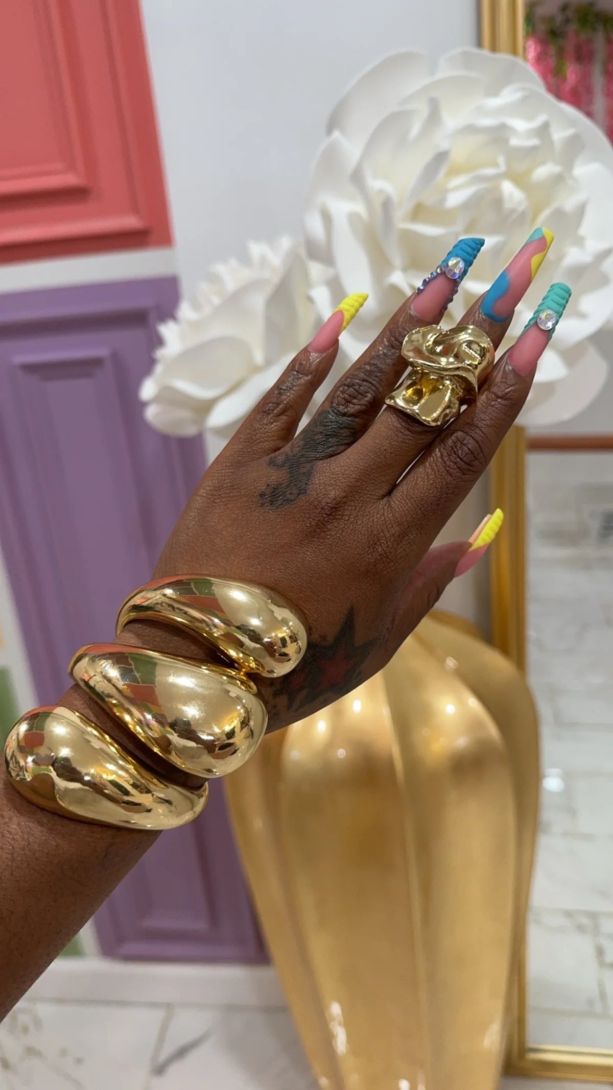 Artsy Chunky|Wrap Bracelet