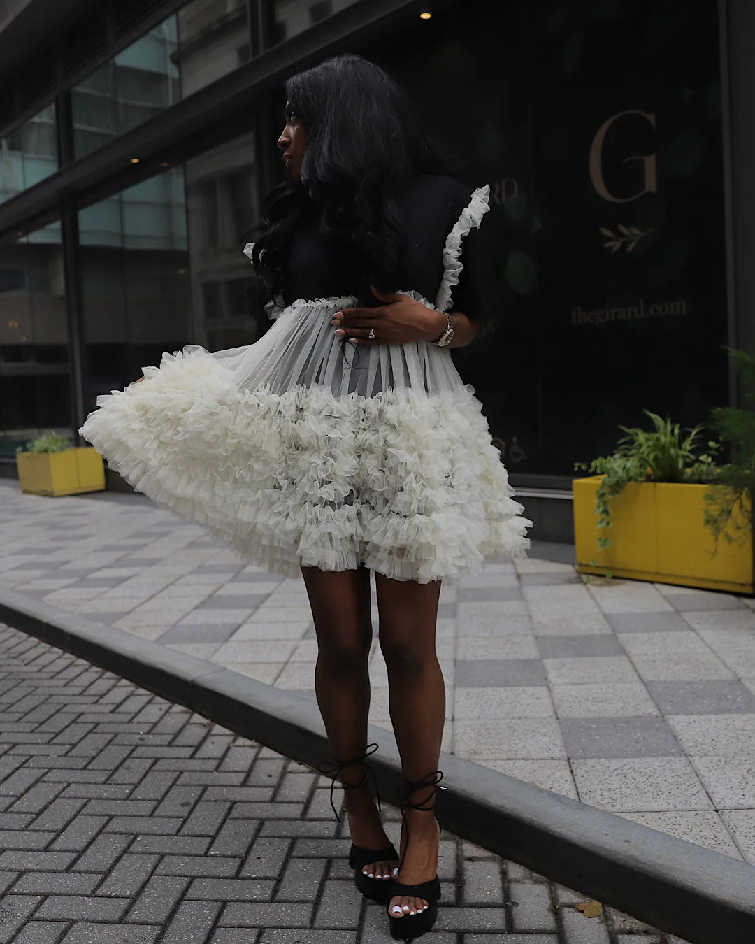 Gailey Ruffle|Babydoll Dress