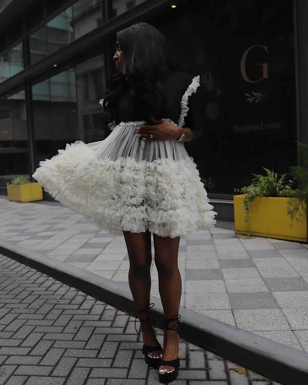 Gailey Ruffle|Babydoll Dress
