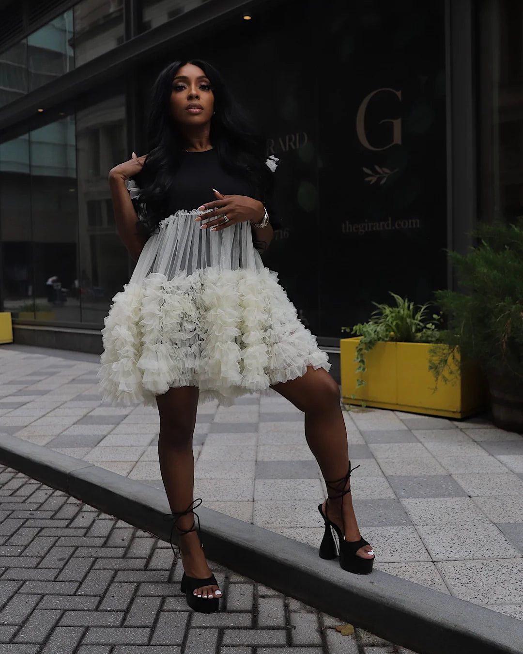 Gailey Ruffle|Babydoll Dress