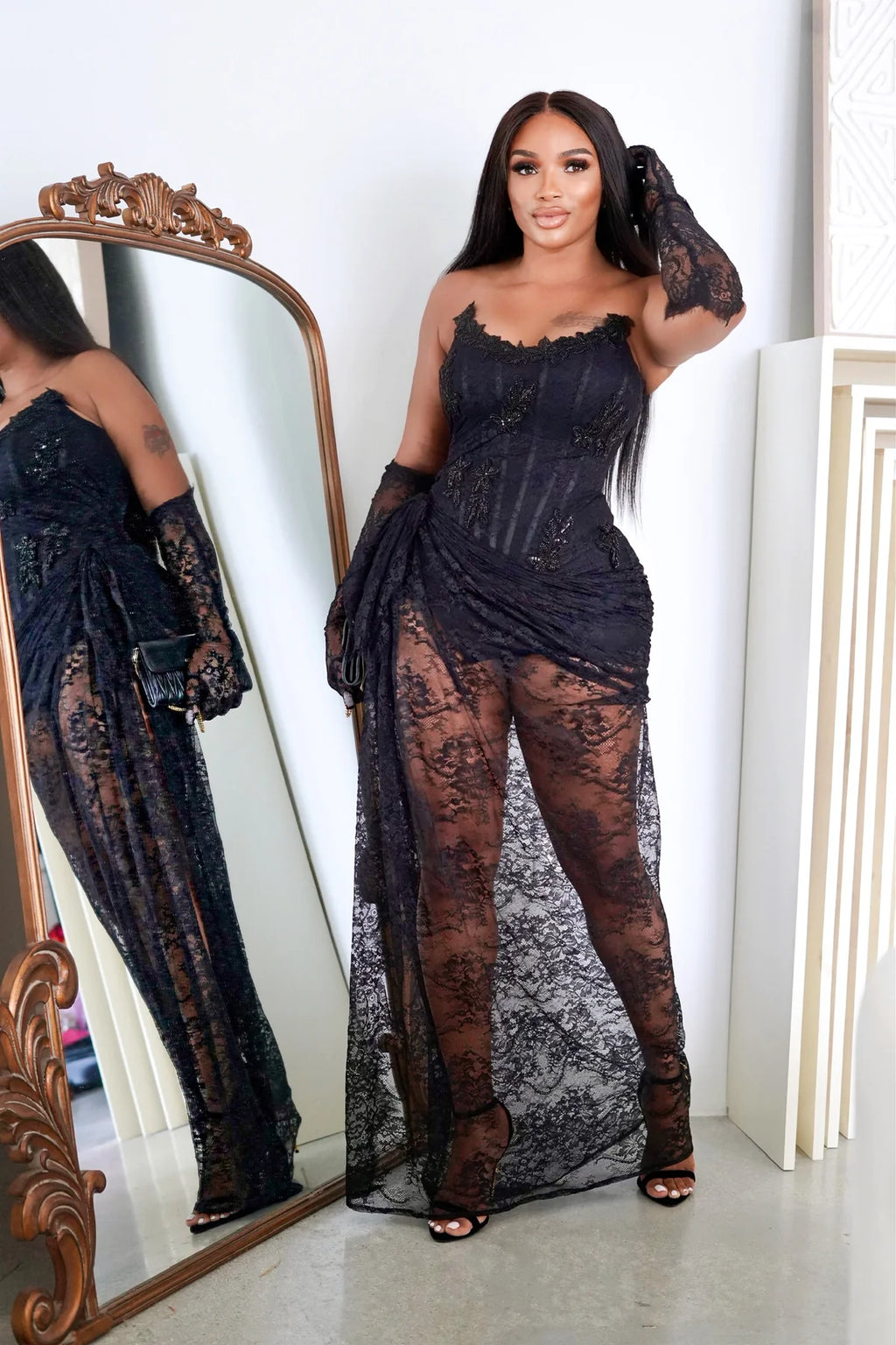 November Lace Maxi