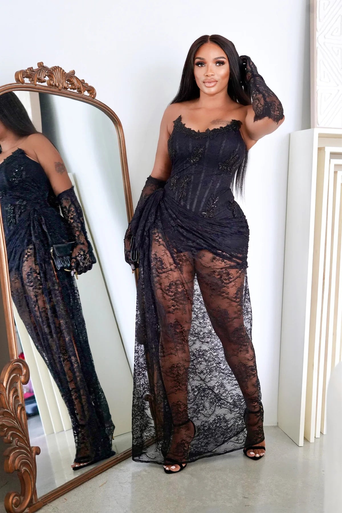November Lace Maxi