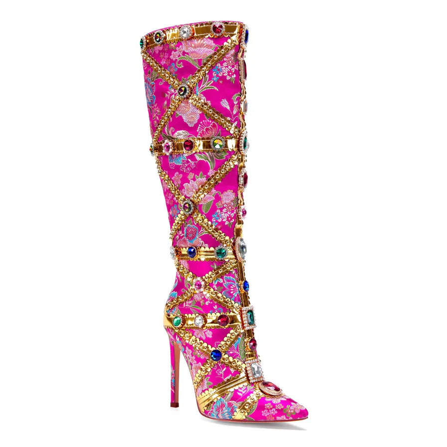 Bedazzled Runway|Couture Boots
