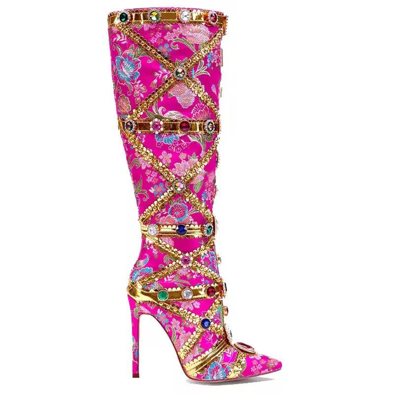 Bedazzled Runway|Couture Boots