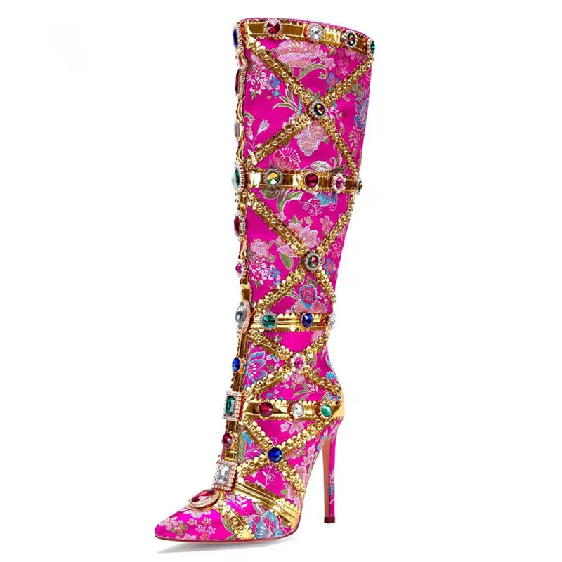 Bedazzled Runway|Couture Boots