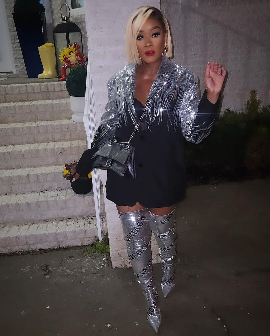 Jezel Sequin Blazer