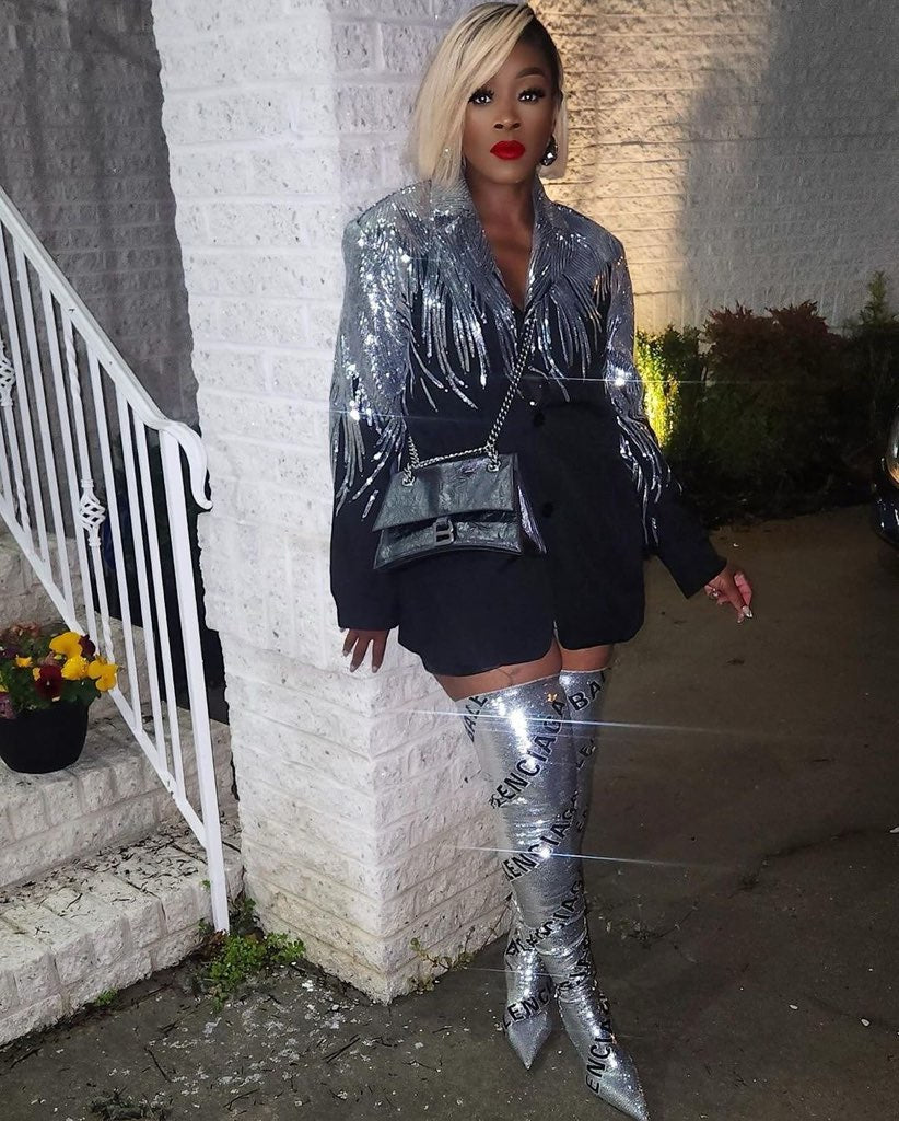 Jezel Sequin Blazer